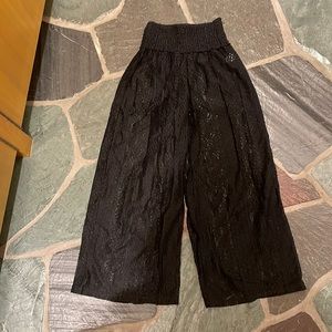 Size small cover up lace pants